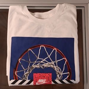 Men' Nike Large White Tee